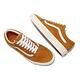 Vans 休閒鞋 Old Skool 男女鞋 橘 棕 白 豬皮 皮革 防潑水 Pig Suede VN0A38G19FZ product thumbnail 8