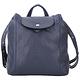 LONGCHAMP Le Pliage Cuir XS 小羊皮兩用後背包(夜藍色) product thumbnail 2