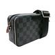 Louis Vuitton ALPHA Damier 帆布拉鍊隨身斜背包(N60418-黑灰) product thumbnail 2