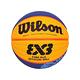 WILSON FIBA 3X3指定用球PARIS合成皮籃球#6-6號球 WZ1011502XB6F 丈青橘黃 product thumbnail 2