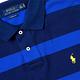 Polo Ralph Lauren 經典小馬條紋Polo衫(Custom)-深藍色 product thumbnail 2