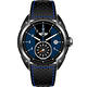 MINI Swiss Watches  簡約休閒腕錶-黑x藍/45mm product thumbnail 2