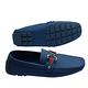 LV FA0173 品牌金屬LOGO牛皮雙織帶賽車鞋(海軍藍-8.5號) product thumbnail 5
