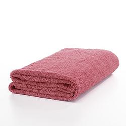 日本桃雪精梳棉飯店浴巾(莓紅)