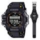 CASIO 卡西歐 G-SHOCK 防泥 GPS 心率監測 太陽能藍芽多功能錶-黑 GPR-H1000-1 product thumbnail 2