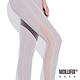 Mollifix 瑪莉菲絲 微透側修飾動塑褲 (淡灰)、瑜珈服、Leggin product thumbnail 8