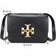 TORY BURCH Eleanor 小款 雙T標誌撞色內裡可拆斜背/手拿方包(黑色) product thumbnail 6