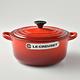 Le Creuset 圓形鑄鐵鍋 20cm 2.4L 櫻桃紅 法國製 product thumbnail 3