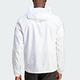 Adidas OTR Jacket 男款 白色 運動 慢跑 防風 風衣 連帽 外套 MIL4789 product thumbnail 3