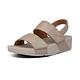 FitFlop MINA IRIDESCENT BACK-STRAP SANDALS後帶涼鞋-女(復古金) product thumbnail 2