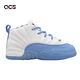 Nike 休閒鞋 Jordan 12 Retro TD 白 藍 幼童 Emoji 喬丹 12代 DQ4367-114 product thumbnail 6