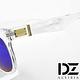 DZ 金屬釘框片 抗UV太陽眼鏡 墨鏡(透框藍綠膜) product thumbnail 5