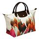 LONGCHAMP Tribu Longchamp短把七彩羽毛手提包(中-赤陶色) product thumbnail 2