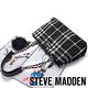 STEVE MADDEN-BEVER-S-經典黑白格紋金屬鍊帶肩背包-黑色 product thumbnail 8