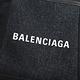 BALENCIAGA NAVY CABAS簡約款單寧帆布兩用手提包(xs/黑邊) product thumbnail 4