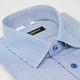 金安德森 藍色條紋窄版短袖襯衫 product thumbnail 2