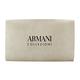 ARMANI COLLEZIONI 經典LOGO雙色條紋圍巾-灰/橘 product thumbnail 6