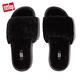 【FitFlop】iQUSHION SHEARLING SLIDES輕量羊毛毛絨一片式涼鞋-女(靓黑色) product thumbnail 5