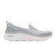 Skechers 休閒鞋 Go Walk Hyper Burst 女鞋 套入式 懶人鞋 避震 緩衝 回彈 健走 灰 綠 124577GYAQ product thumbnail 7