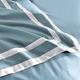 Betrise貝洛-灰藍 特大-頂級500織紗長纖精梳匹馬棉四件式薄被套床包組(被套8x7尺) product thumbnail 8