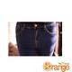 刷破抽鬚褲腳九分牛仔褲 (藍色)-OrangeTrees product thumbnail 4