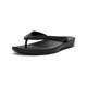 【FitFlop】iQUSHION ERGONOMIC LEATHER FLIP-FLOPS輕量人體工學夾腳涼鞋-男(靚黑色) product thumbnail 2