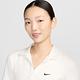 NIKE 上衣 女款 短袖上衣 運動 AS W NSW ESSNTL SS POLO CRP TO 白 DV7885-133 (3S3703) product thumbnail 3