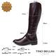 Tino Bellini 歐洲進口經典馬靴FWVT007-A(勃根地紅) product thumbnail 2