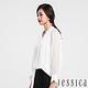 JESSICA - 優雅鑽領綁帶雪紡上衣 product thumbnail 3