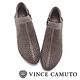 VINCE CAMUTO 側V字切口簍空麂皮短靴-絨灰 product thumbnail 3