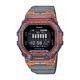 CASIO卡西歐 G-SHOCK 藍牙 半透明 灰x橘 經典方型 運動系列 GBD-200SM-1A5_45.9mm product thumbnail 2