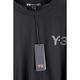 Y-3 LOGO TEE 黑色羅紋圓領棉質短袖T恤 product thumbnail 4