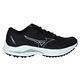 MIZUNO WAVE INSPIRE 19 女慢跑鞋-4E-美津濃 寬楦 J1GD234673 黑鐵灰銀 product thumbnail 2