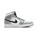 Nike Air Jordan 1 Mid Light Smoke Grey 煙灰 黑勾 中高筒 休閒鞋 男鞋 554724-092 product thumbnail 3