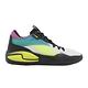 Puma 籃球鞋 Court Rider SWxP 男鞋 白 黃 緩震 包覆 復古 運動鞋 37742001 product thumbnail 6