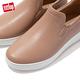 【FitFlop】RALLY LEATHER SLIP-ON TRAINERS 易穿脫時尚休閒鞋-女(米色) product thumbnail 5
