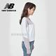 [New Balance]圓領短版長袖_女款_灰粉色_AWT11503WM product thumbnail 3