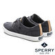 SPERRY 百搭素面休閒色織帆布鞋(男)-灰 product thumbnail 4