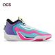 Nike 籃球鞋 Jordan Tatum 1 PF Wave Runner 藍 紫 男鞋 棕梠樹 FV0171-400 product thumbnail 3