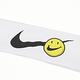 Nike 頭帶 Fury 3 Headband 白 笑臉 吸濕 排汗 防滑 頭巾 運動 矽膠 單入 N100361911-1OS product thumbnail 4