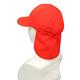 Sunlead 兒童專用。可拆取式防曬護頸遮陽帽 (紅色) product thumbnail 2