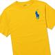 Polo Ralph Lauren RL 熱銷刺繡大馬素面短袖T恤(青年款)-黃色 product thumbnail 2