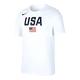 Nike AS USAB M NK Dry TEE Team SS 男 白色 日常 短T 短袖 AV4352-100 product thumbnail 3