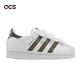 adidas 童鞋 Superstar CF C 白 綠 中童 小朋友 迷彩 貝殼頭 三葉草 愛迪達 HQ4285 product thumbnail 6