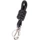 LOEWE Knot 繩結設計小牛皮鑰匙圈/吊飾(黑色) product thumbnail 2
