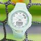CASIO 卡西歐 Baby-G 藍牙計步雙顯運動手錶-酪梨綠 BSA-B100CS-3A product thumbnail 4
