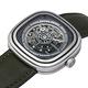 SEVENFRIDAY T系列 軍綠色漸層機械錶 送禮推薦-45mm T1/06 product thumbnail 4