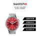 Swatch 金屬 BIG BOLD IRONY 系列手錶 SCARLET SHIMMER 金屬鍊帶 勃根地紅 (47mm) 男錶 女錶 手錶 瑞士錶 金屬錶 product thumbnail 3
