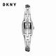 DKNY Crosswalk 經典交叉晶燦方錶不鏽鋼手腕錶 銀色不鏽鋼鍊帶 22MM NY2935 product thumbnail 4