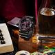 CASIO卡西歐 G-SHOCK 黑紅火焰防磁雙顯腕錶/GA-100BNR-1A product thumbnail 8